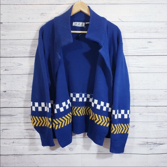 Vintage Jean Paul’s Germain Cardigan Sweater - Picture 1 of 6